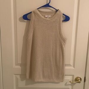 LOFT Neutral summer tank sweater